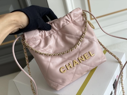 Chanel Branded Ladies Handbag 22B MINI 22S Calfskin - Luxury Bags - 12