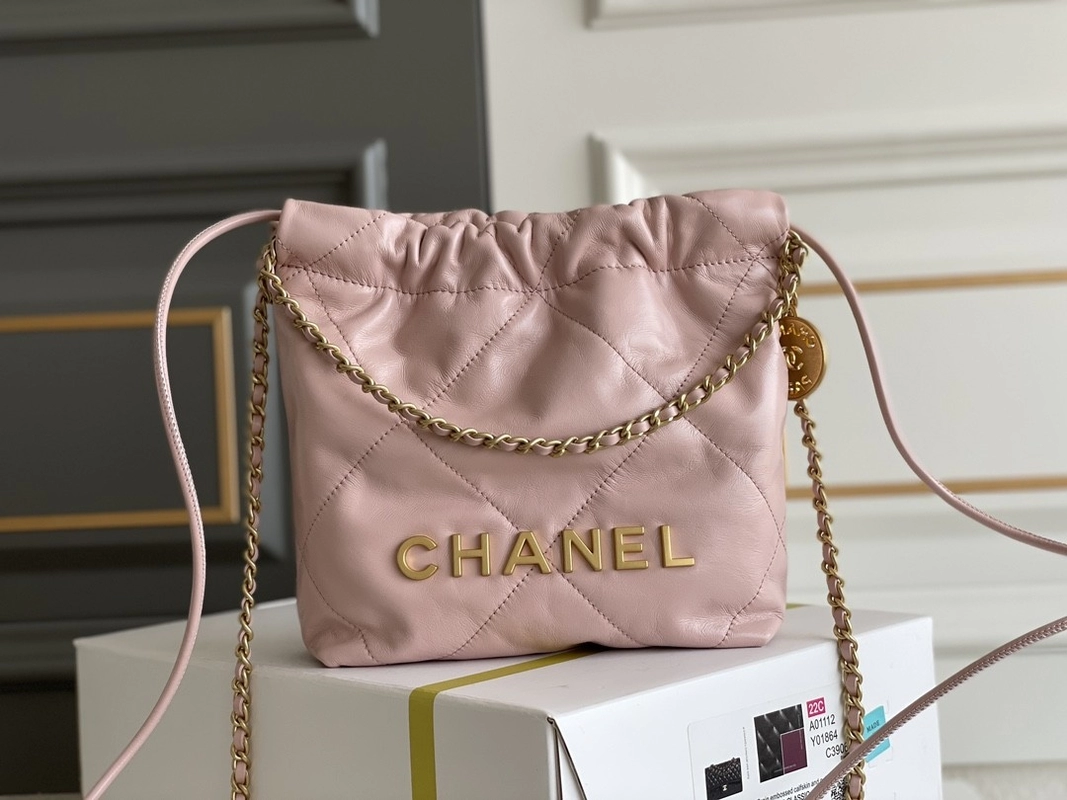 Chanel Branded Ladies Handbag 22B MINI 22S Calfskin - Luxury Bags - 13