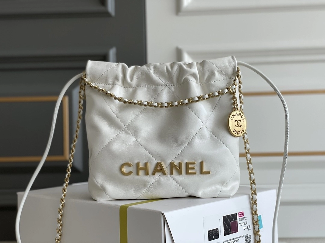 Chanel Branded Ladies Handbag 22B MINI 22S Calfskin - Luxury Bags - 16