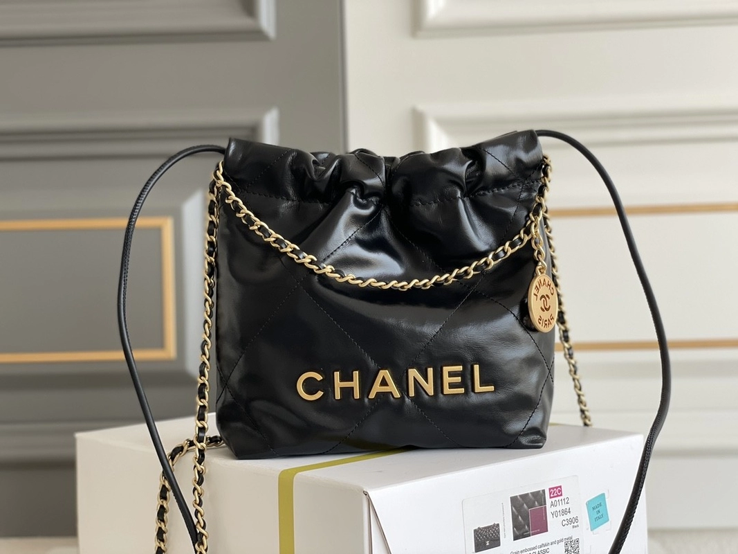 Chanel Branded Ladies Handbag 22B MINI 22S Calfskin - Luxury Bags - 3