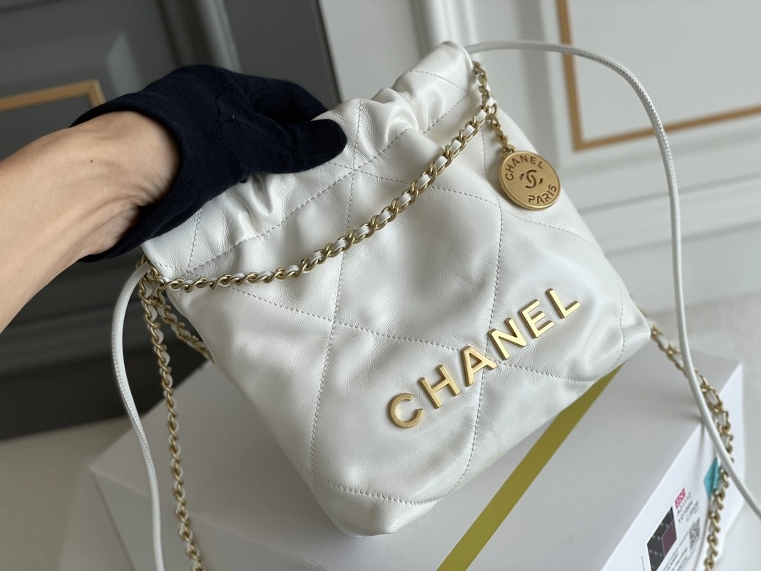 Chanel Branded Ladies Handbag 22B MINI 22S Calfskin - Luxury Bags - 5