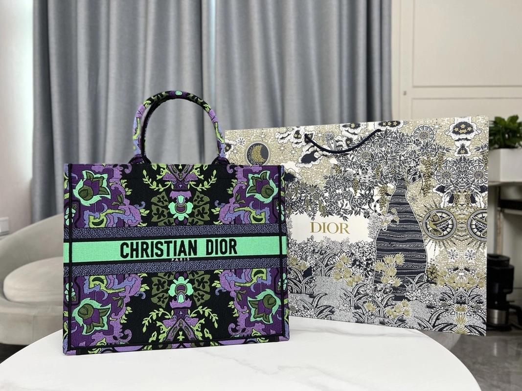 Plus Size Embroidery Dior Maria Grazia Chiuri Bag Booktote - Luxury Bags - 8