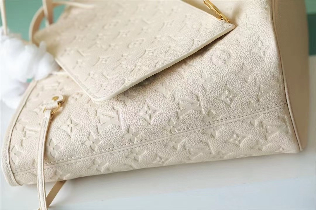 Party Branded Ladies Handbag Neverfull MM Monogram Empreinte With Flower Marquetry - Luxury Bags - 2