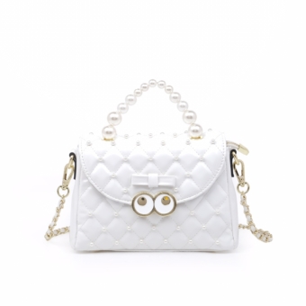 EYE THEME Bags for Women Shoulder Purses and Handbags_white