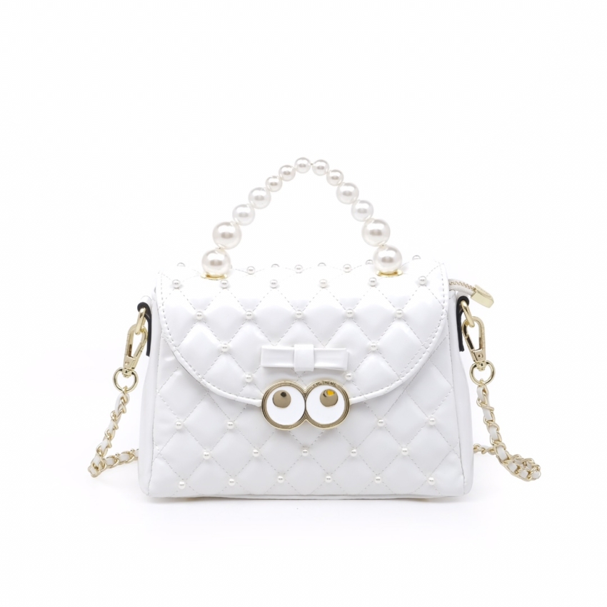 EYE THEME Bags for Women Shoulder Purses and Handbags_white
